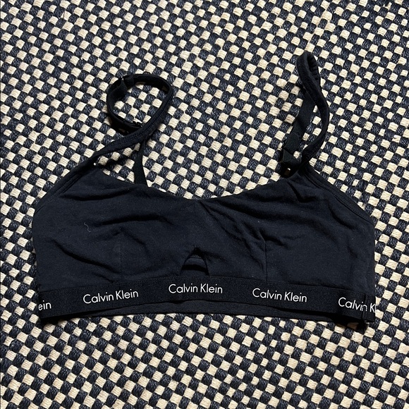 Calvin Klein Midnight Black Bralette - Picture 1 of 1